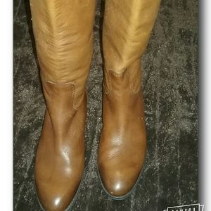 EUC Sam Edelman Leather "Whiskey"  Riding Boots